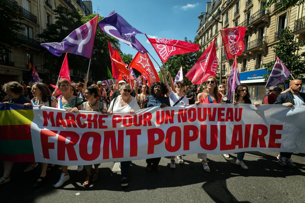 FRANCE - SOCIAL - FEMINIST DEMONSTRATION AGAINST FAR RIGHT