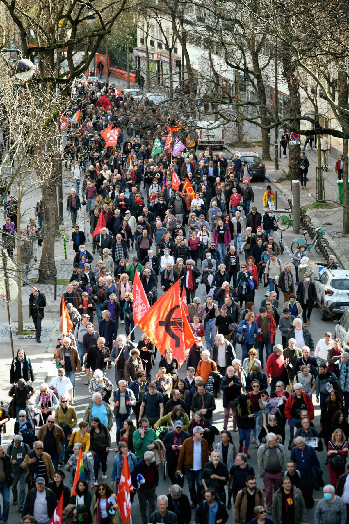 FRANCE - SOCIAL - POLITICS - MARCH IN HOMAGE TO ALAIN KRIVINE
