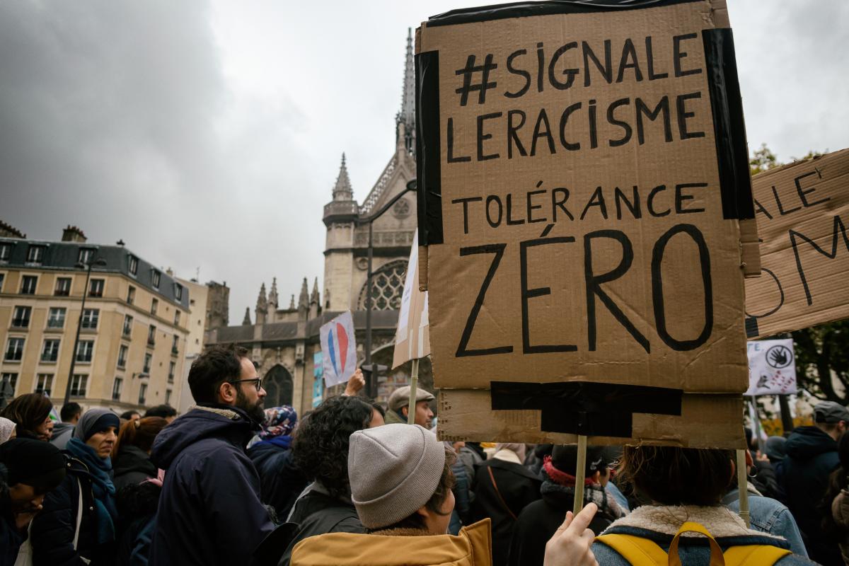 FRANCE - POLITICS - DEMO - DEMONSTRATION AGAINST ISLAMOPHOBIA
