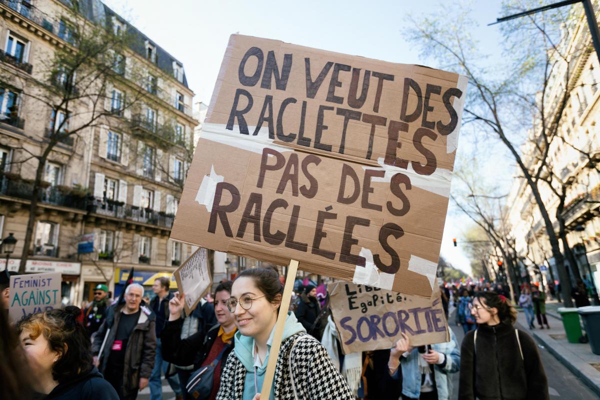 FRANCE - SOCIAL - DEMONSTRATION - FEMINIST STRIKE