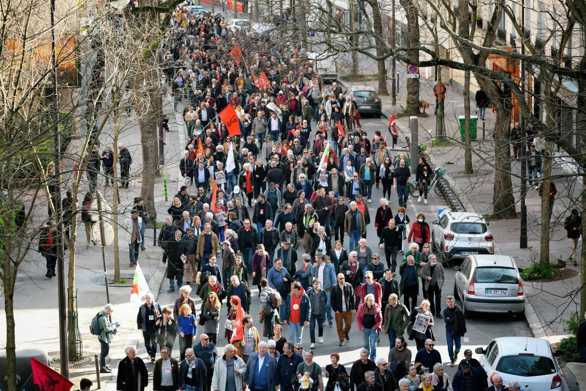 FRANCE - SOCIAL - POLITICS - MARCH IN HOMAGE TO ALAIN KRIVINE