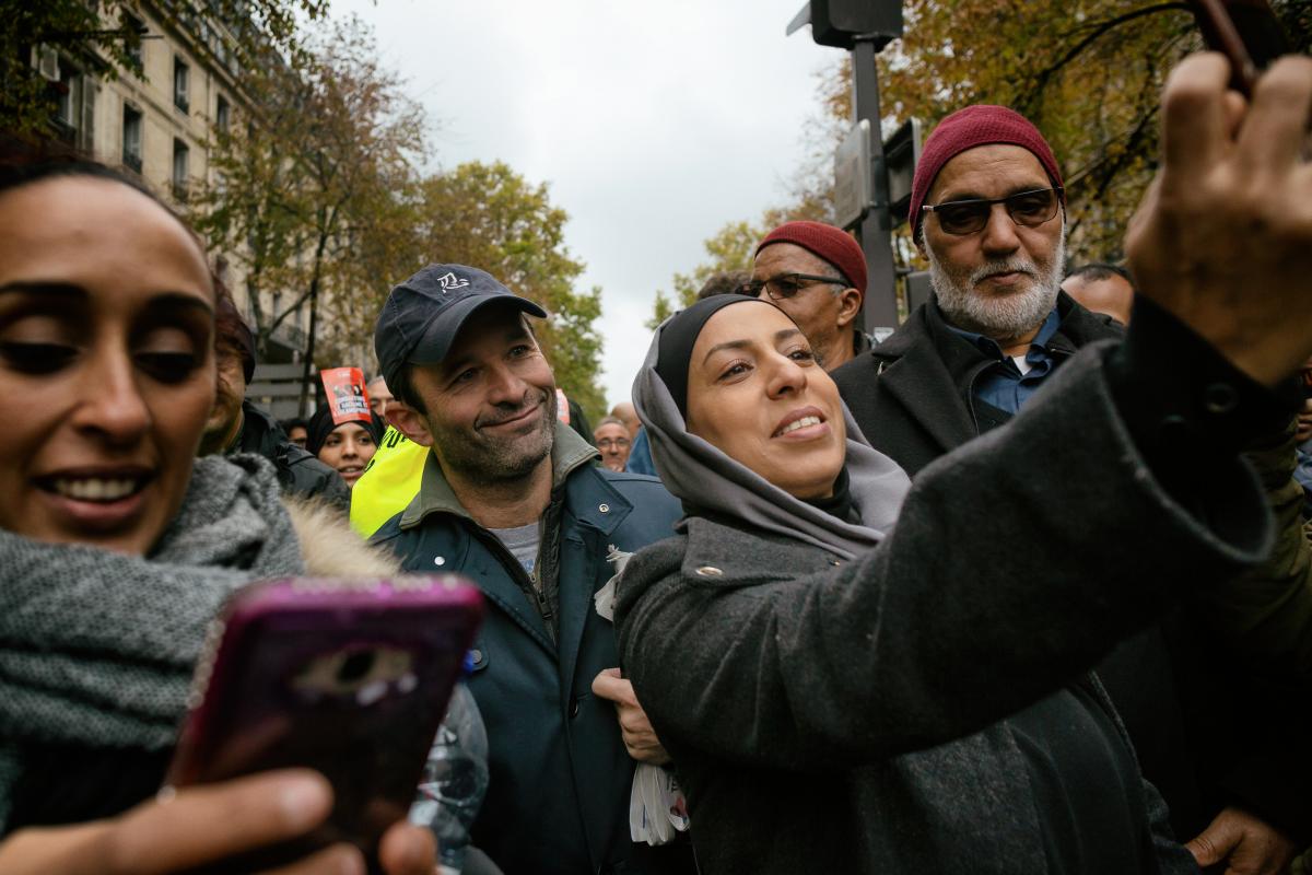 FRANCE - POLITICS - DEMO - DEMONSTRATION AGAINST ISLAMOPHOBIA