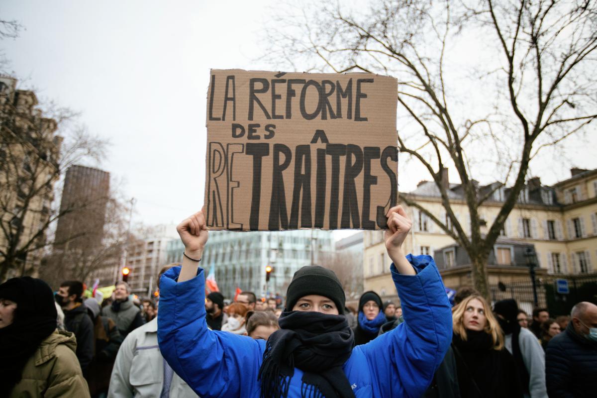 FRANCE - SOCIAL - DEMONSTRATION AGAINST PENSION REFORM