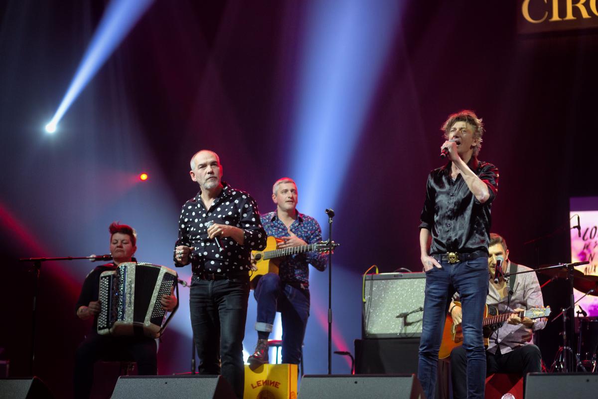 FRANCE - SOCIAL - LABOUR - CULTURE - CONCERT IN SUPPORT OF STRIKE WORKERS AT CIRQUE PHENIX
