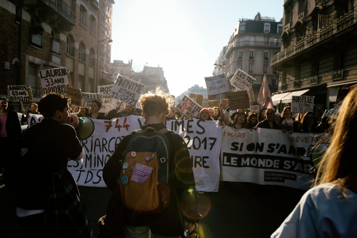 FRANCE - SOCIAL - DEMONSTRATION - FEMINIST STRIKE