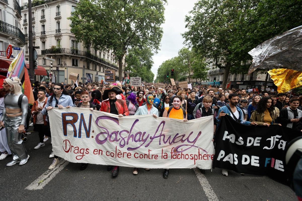 FRANCE - SOCIAL - DEMONSTRATION AGAINST THE FAR RIGHT