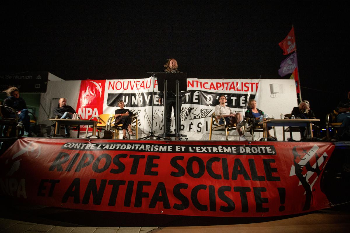 FRANCE - POLITICS - NPA MEETING AT SUMMER UNIVERSITY