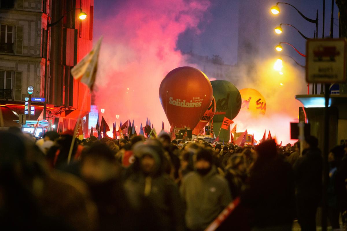 FRANCE - SOCIAL - DEMONSTRATION AGAINST PENSION REFORM