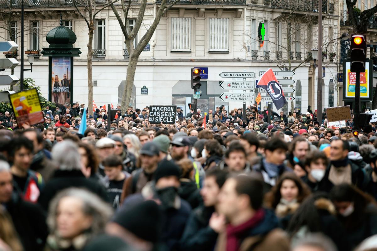 FRANCE - SOCIAL - 8TH DEMONSTRATION AGAINST PENSION REFORM