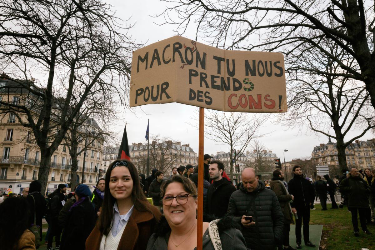 FRANCE - SOCIAL - SEVENTH DEMONSTRATION AGAINST PENSION REFORM