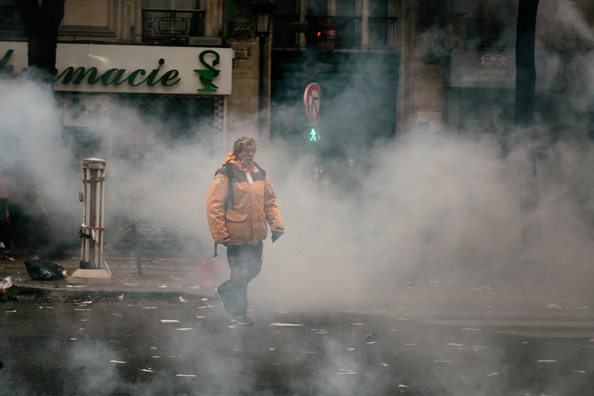 FRANCE - POLITICS - SOCIAL - DEMO - NATIONAL STRIKE AGAINST PENSION REFORM