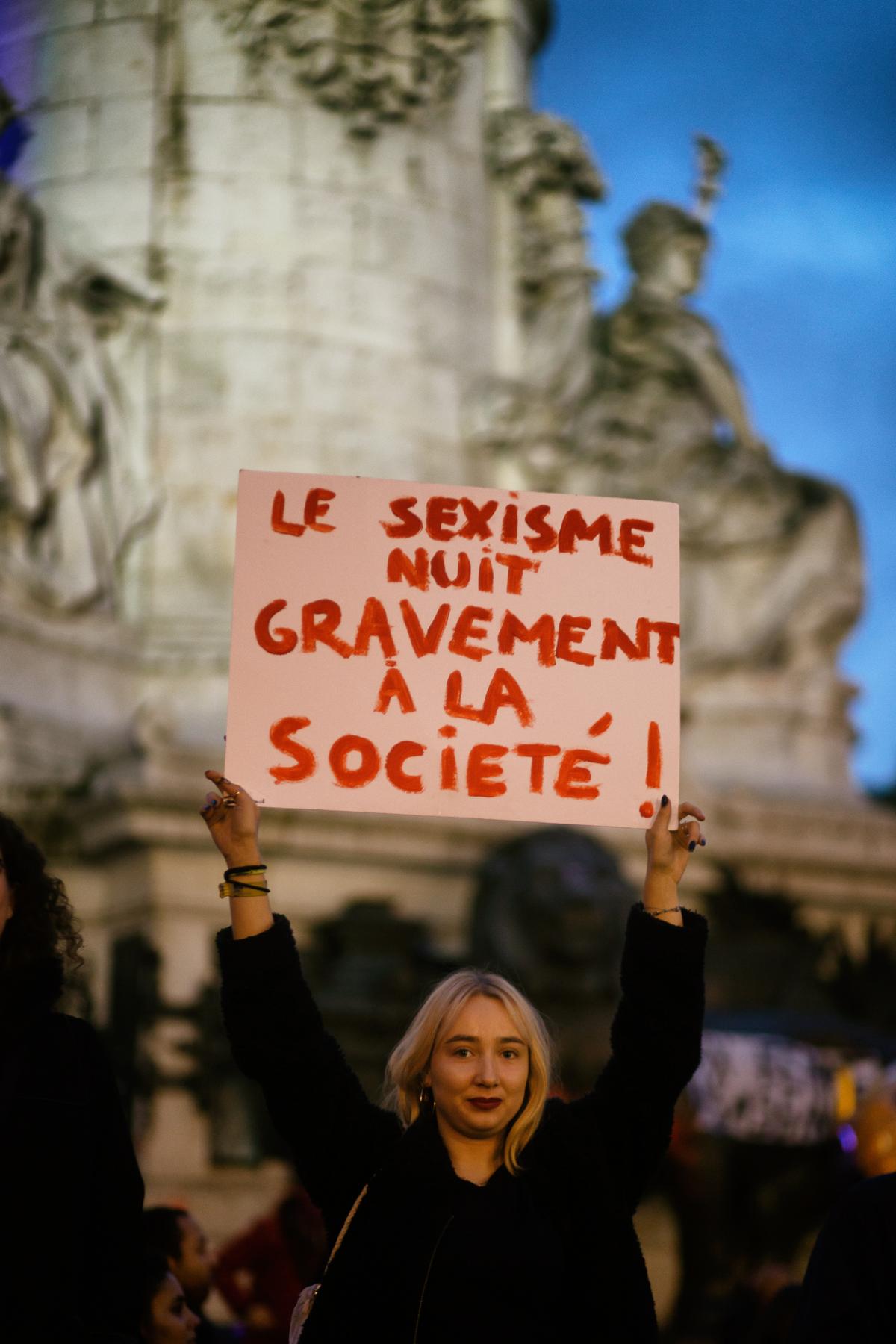 FRANCE - POLITICS - SOCIAL - DEMO - MANIFESTATION CONTRE LES VIOLENCES FAITES AUX FEMMES