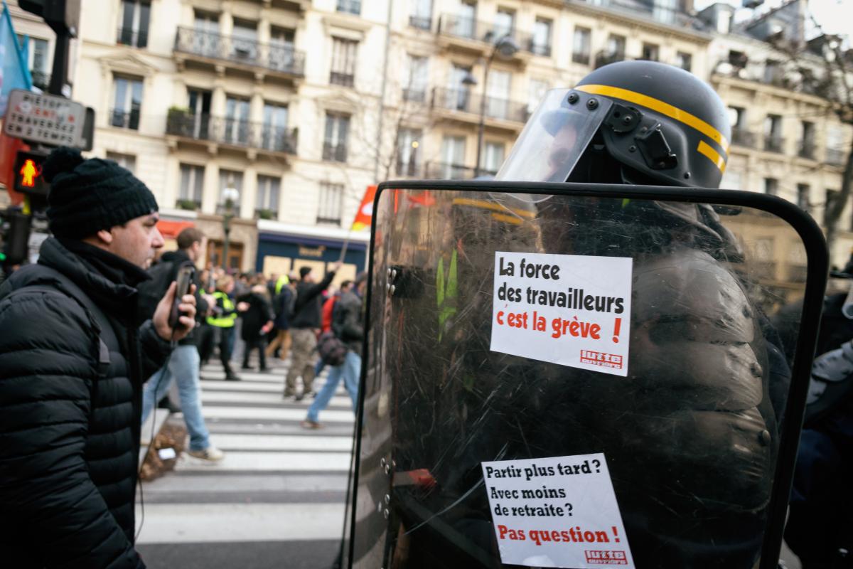FRANCE - POLITICS - SOCIAL - DEMO - 3RD NATIONAL STRIKE AGAINST PENSION REFORM