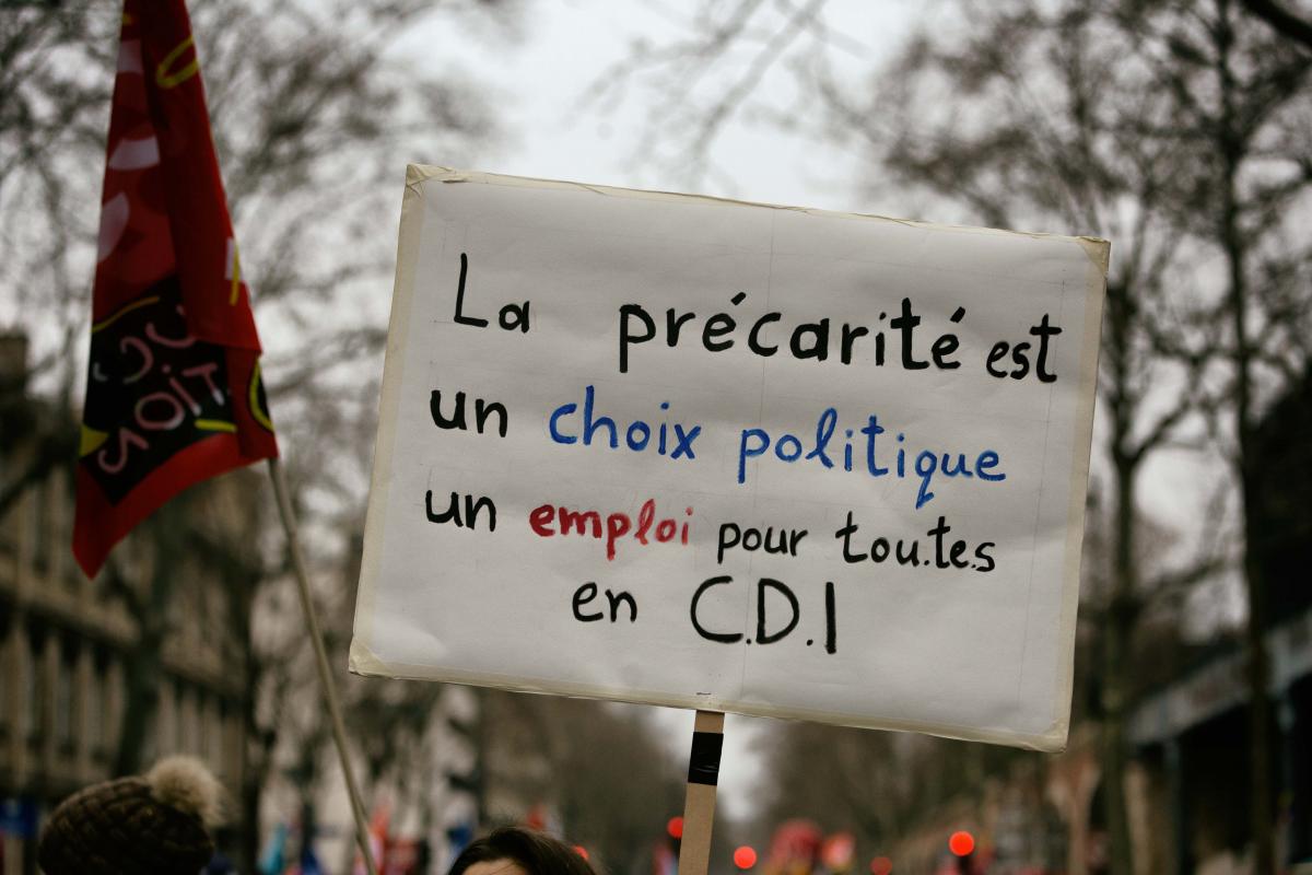 FRANCE - SOCIAL - LABOUR - INTER-UNION DEMONSTRATION FOR WAGES AND EMPLOYMENT