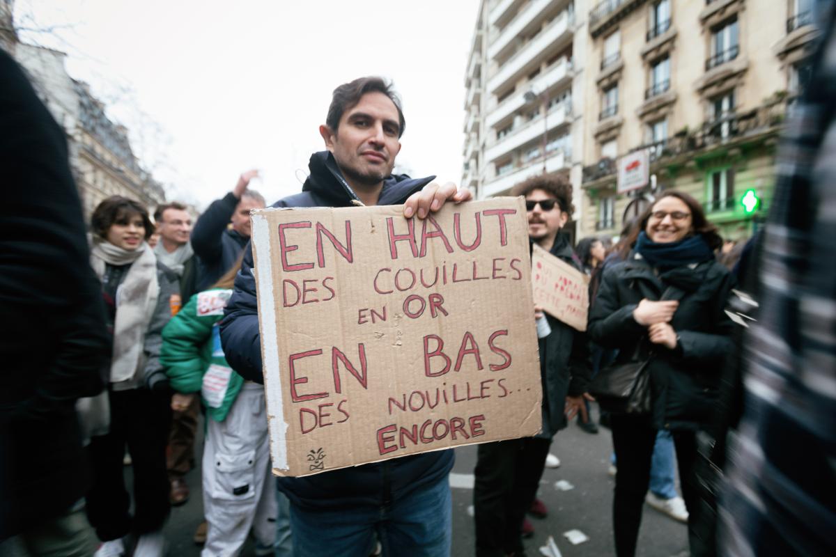 FRANCE - SOCIAL - 4TH DEMONSTRATION AGAINST PENSION REFORM