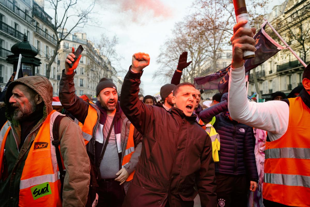 FRANCE - POLITICS - SOCIAL - DEMO - 3RD NATIONAL STRIKE AGAINST PENSION REFORM