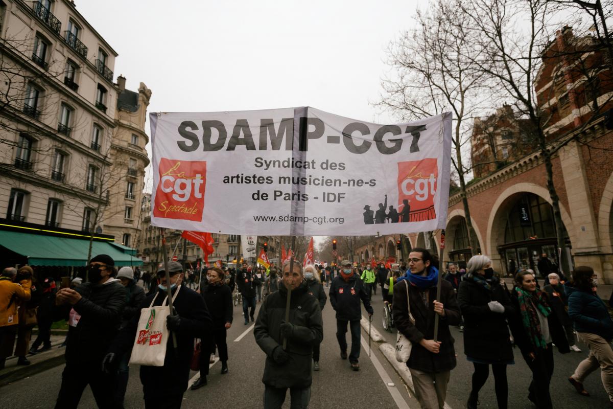FRANCE - SOCIAL - LABOUR - INTER-UNION DEMONSTRATION FOR WAGES AND EMPLOYMENT