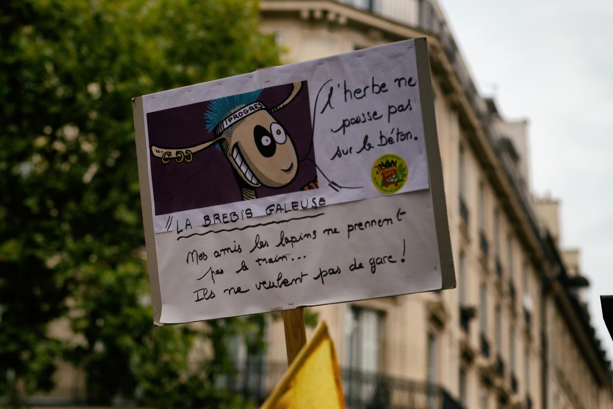 FRANCE - POLITICS - SOCIAL - DEMO - DEMONSTRATION AGAINST EUROPACITY