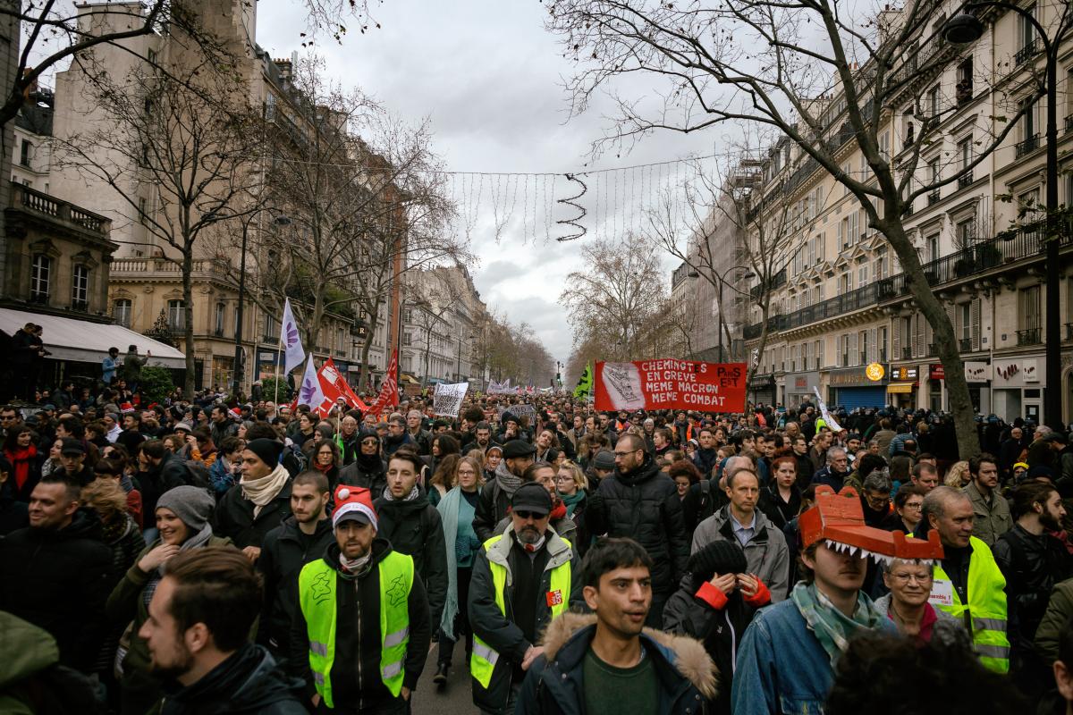 FRANCE - POLITICS - SOCIAL - DEMO - 3RD NATIONAL STRIKE AGAINST PENSION REFORM