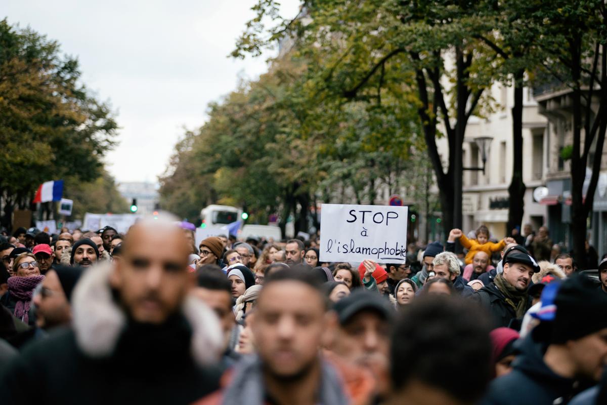 FRANCE - POLITICS - DEMO - DEMONSTRATION AGAINST ISLAMOPHOBIA