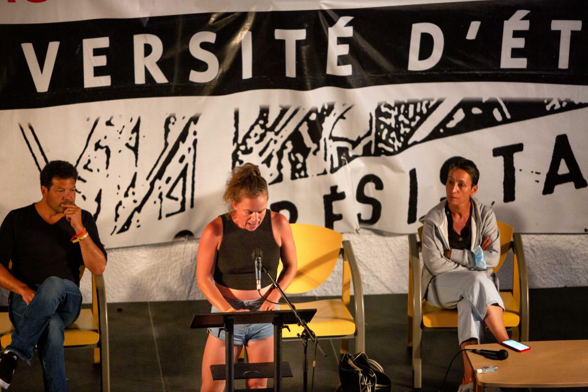 FRANCE - SOCIAL - POLITICS - MEETING AT THE SUMMER UNIVERSITY OF THE NPA
