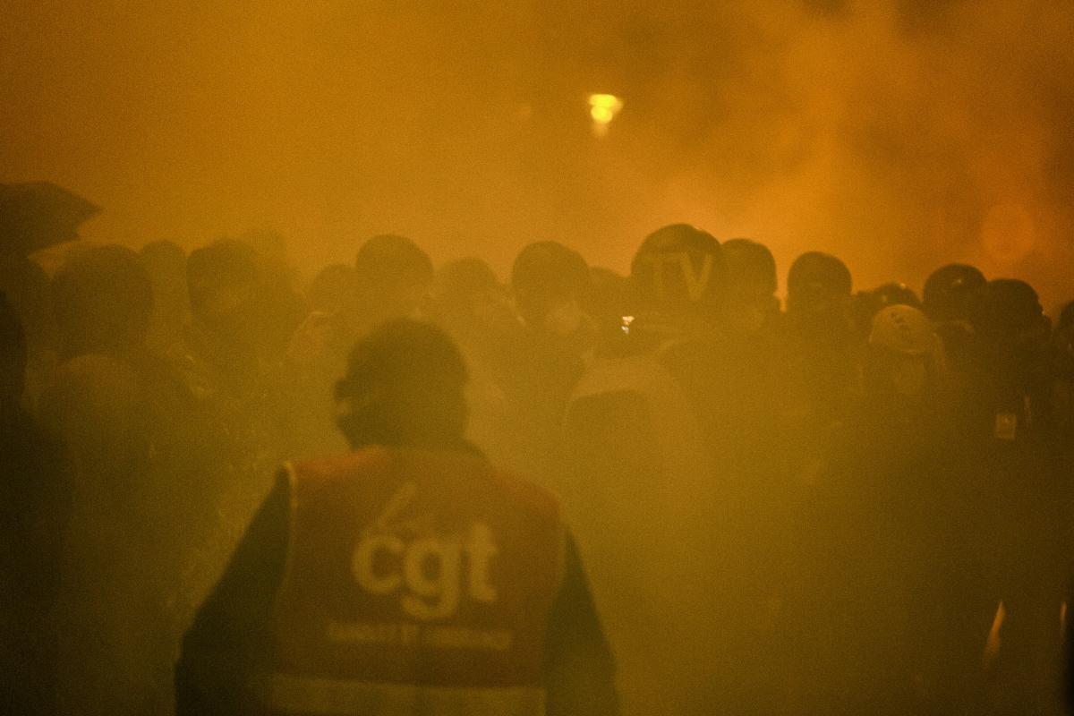 FRANCE - POLITICS - SOCIAL - DEMO - NATIONAL STRIKE AGAINST PENSION REFORM