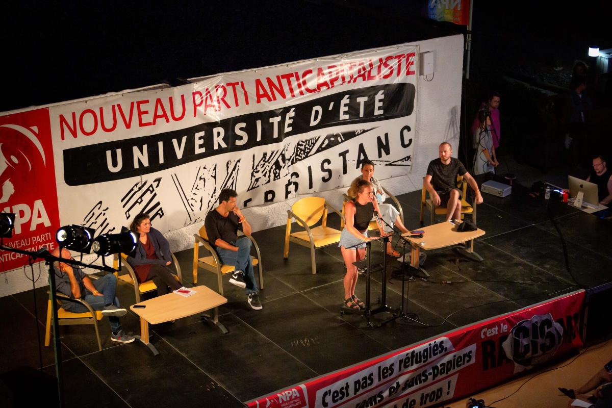 FRANCE - SOCIAL - POLITICS - MEETING AT THE SUMMER UNIVERSITY OF THE NPA