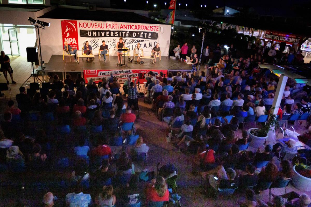 FRANCE - SOCIAL - POLITICS - MEETING AT THE SUMMER UNIVERSITY OF THE NPA
