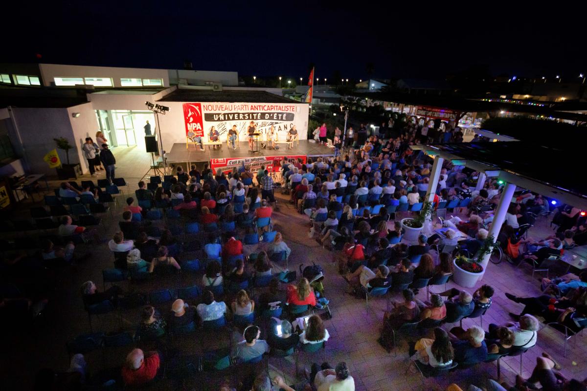 FRANCE - SOCIAL - POLITICS - MEETING AT THE SUMMER UNIVERSITY OF THE NPA