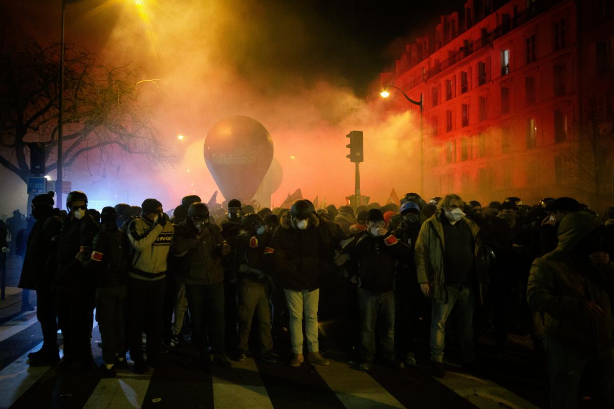 FRANCE - POLITICS - SOCIAL - DEMO - NATIONAL STRIKE AGAINST PENSION REFORM