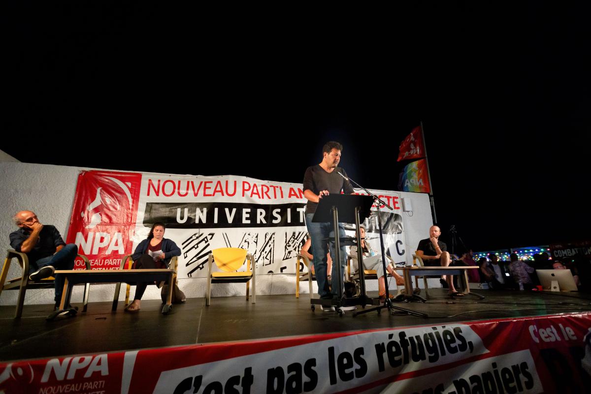 FRANCE - SOCIAL - POLITICS - MEETING AT THE SUMMER UNIVERSITY OF THE NPA