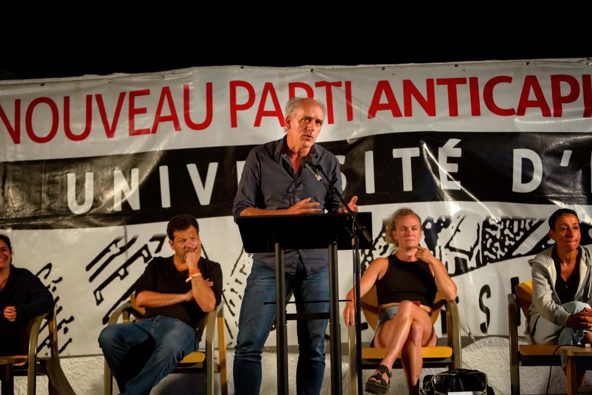 FRANCE - SOCIAL - POLITICS - MEETING AT THE SUMMER UNIVERSITY OF THE NPA