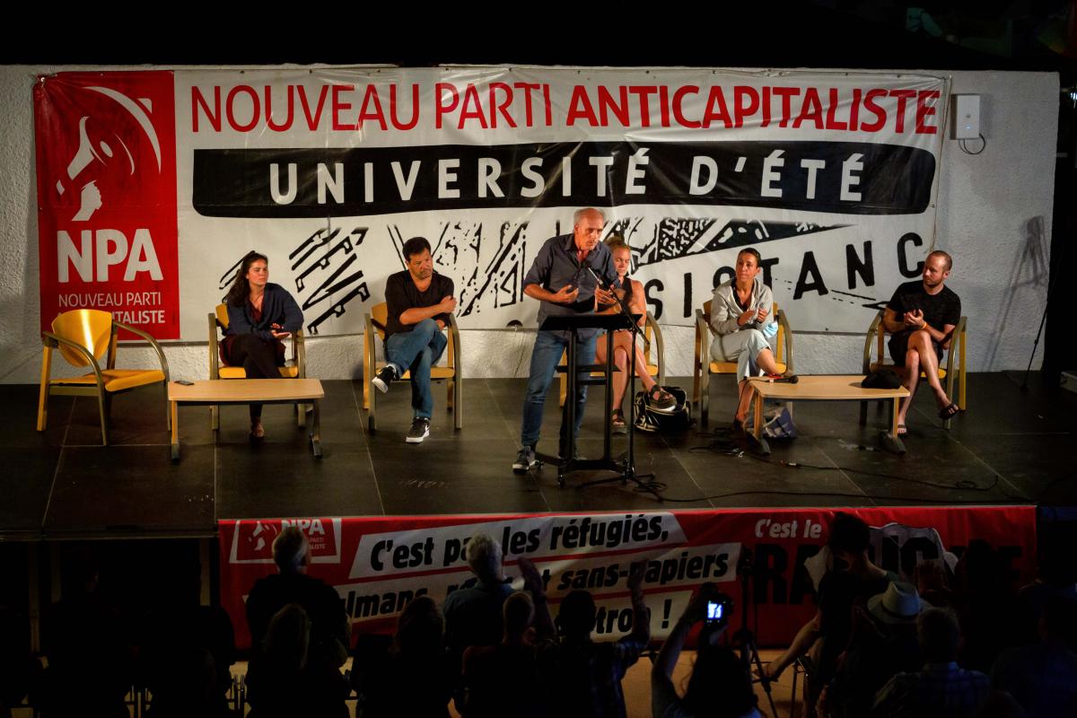 FRANCE - SOCIAL - POLITICS - MEETING AT THE SUMMER UNIVERSITY OF THE NPA