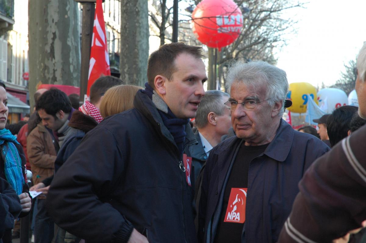 Basile Pot et Alain Krivine