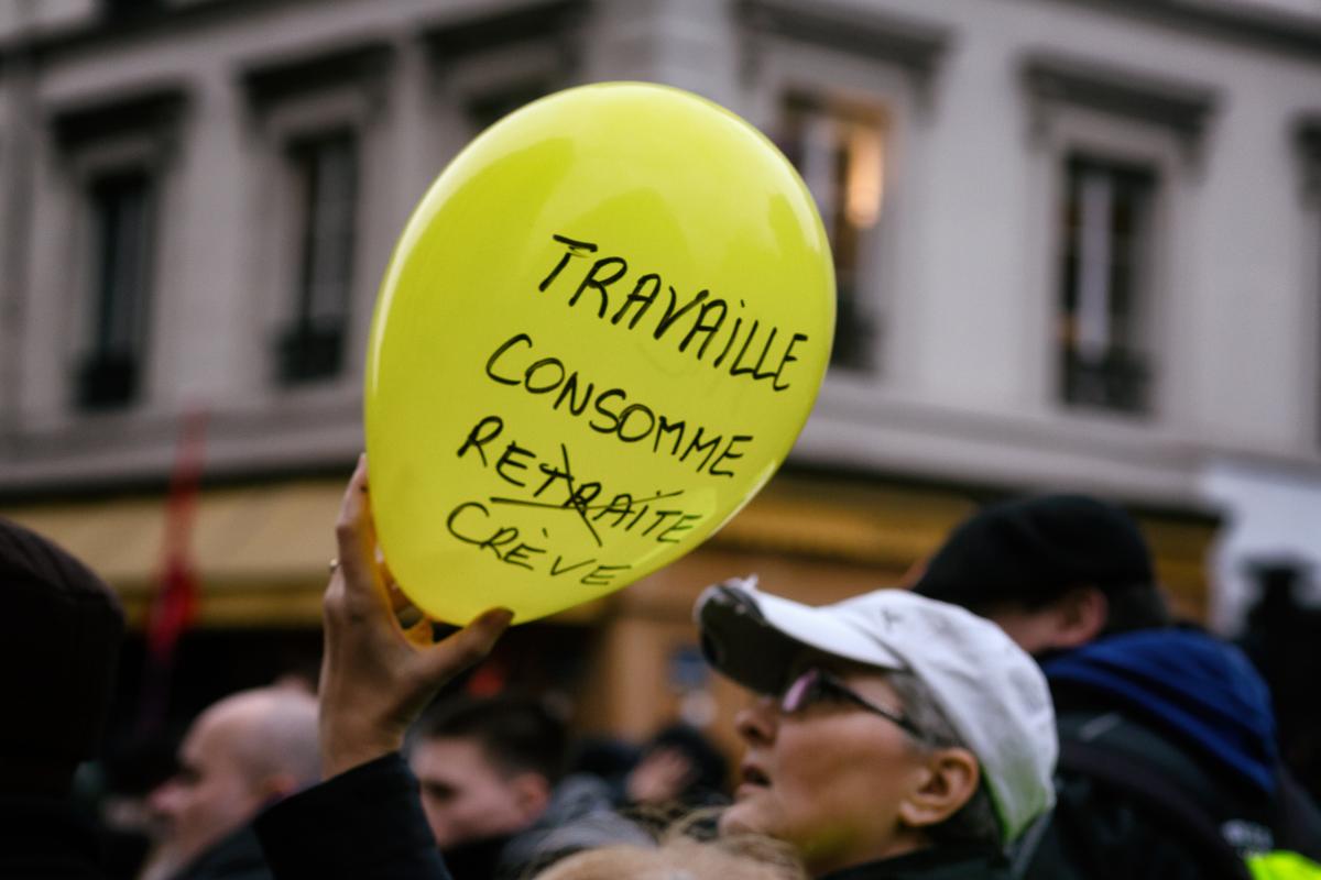 FRANCE - POLITICS - SOCIAL - DEMO - 4TH NATIONAL STRIKE AGAINST PENSION REFORM