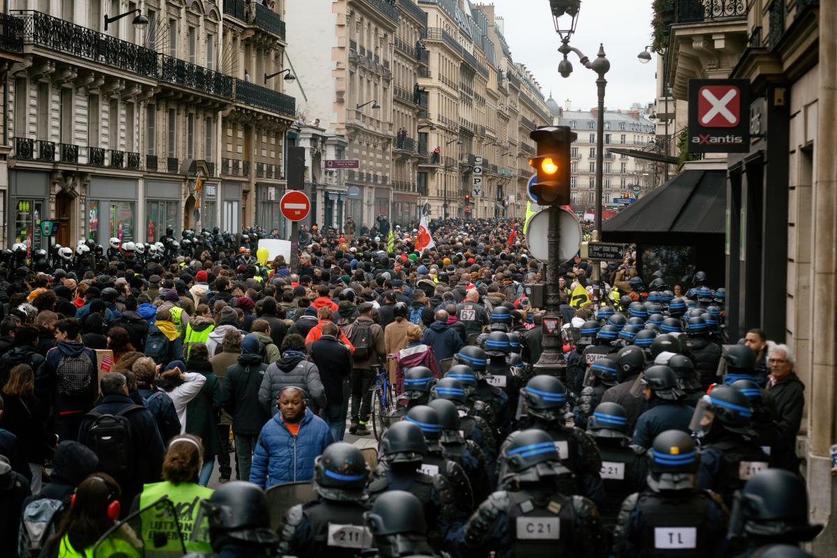 FRANCE - POLITICS - SOCIAL - DEMO - 4TH NATIONAL STRIKE AGAINST PENSION REFORM