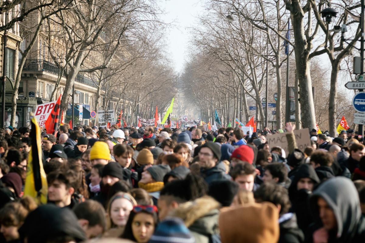 FRANCE - POLITICS - SOCIAL - DEMO - 7TH NATIONAL STRIKE AGAINST PENSION REFORM