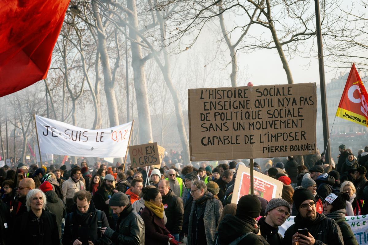 FRANCE - POLITICS - SOCIAL - DEMO - 7TH NATIONAL STRIKE AGAINST PENSION REFORM