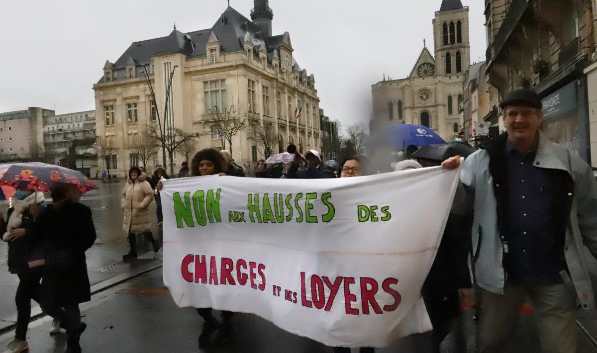 Non aux hausses des charges et des loyers