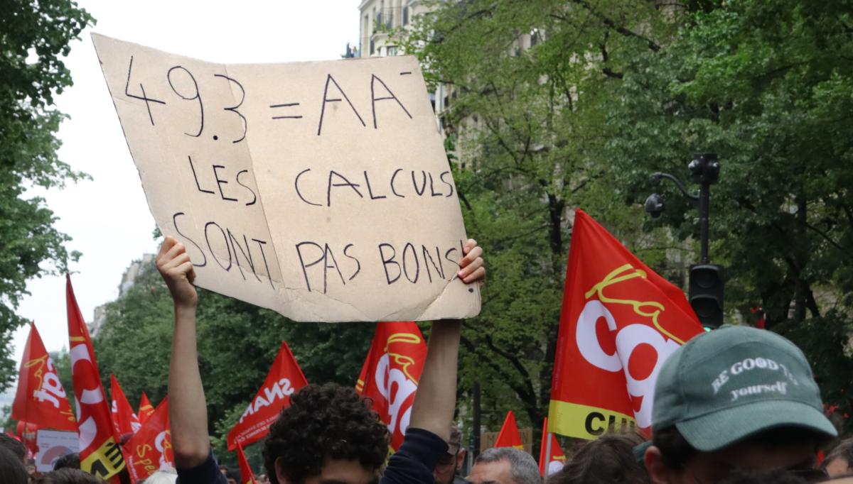 Pancarte 49,3 = AA- Les calculs sont pas bons