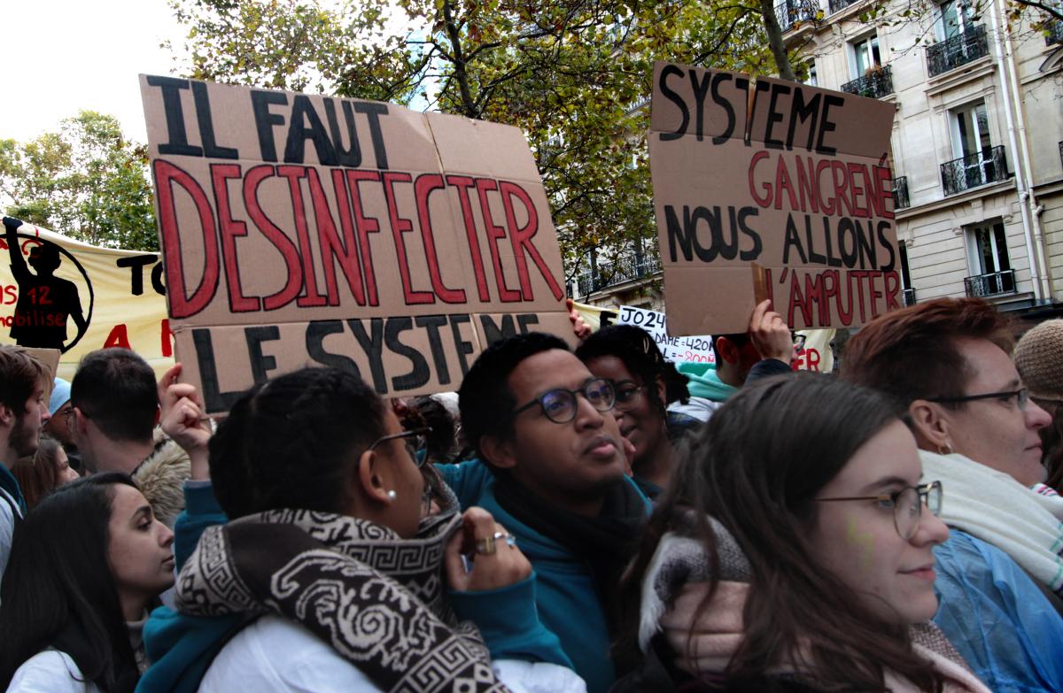 Il faut désinfecter le système