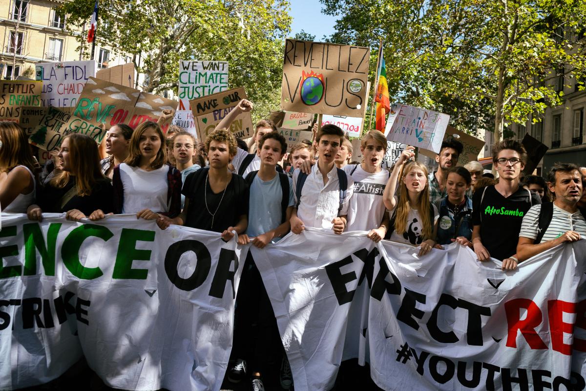 FRANCE - POLITICS - SOCIAL - DEMO - YOUTH CLIMATE STRIKE