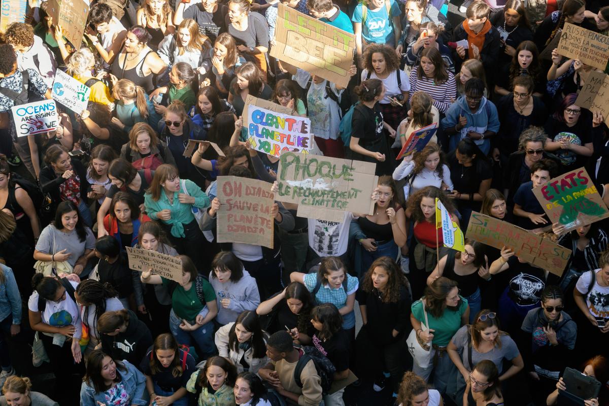 FRANCE - POLITICS - SOCIAL - DEMO - YOUTH CLIMATE STRIKE