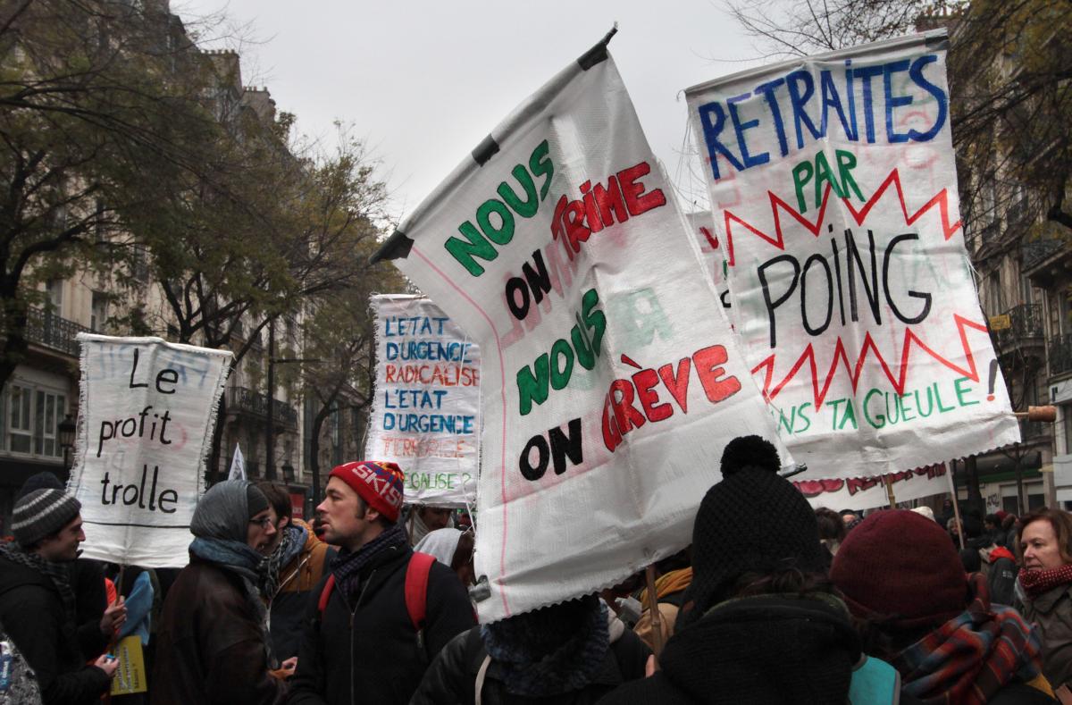 Retraites par poings dans ta gueule !