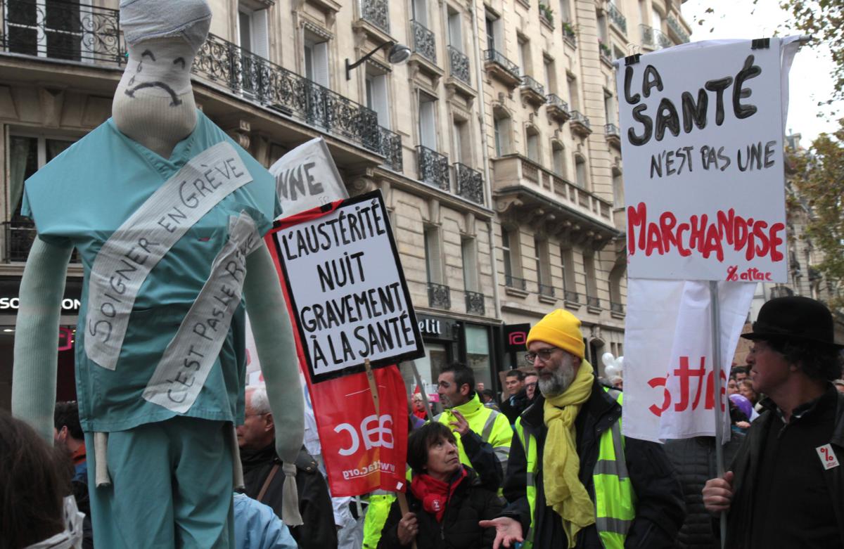 La santé n'est pas une marchandise