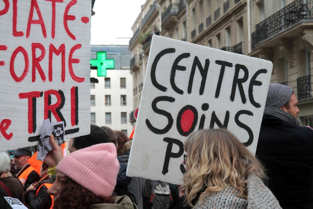 Centre de soins psy plateforme de tri