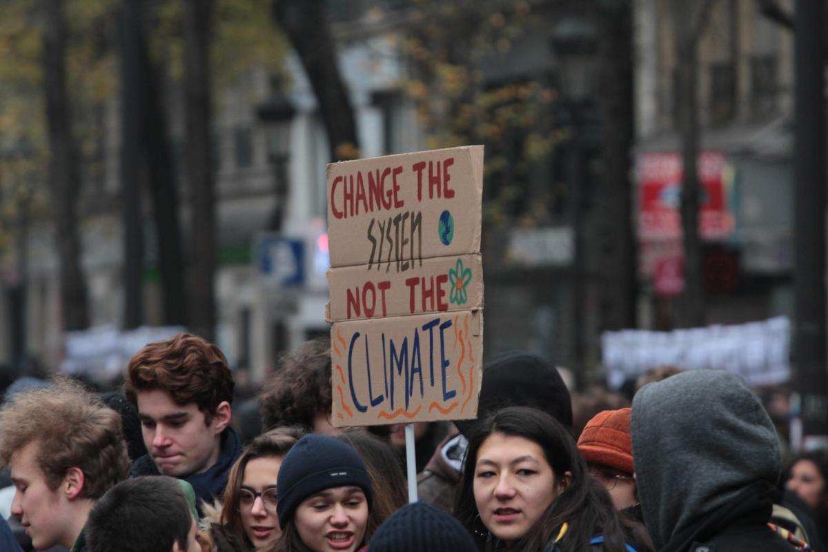 Change the system not the climate