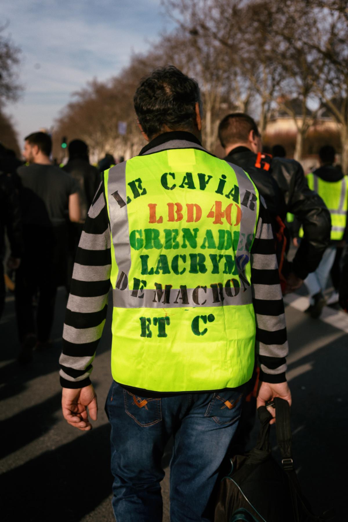 Le caviar de macron et C°: LBD, Grenade, Lacrymo