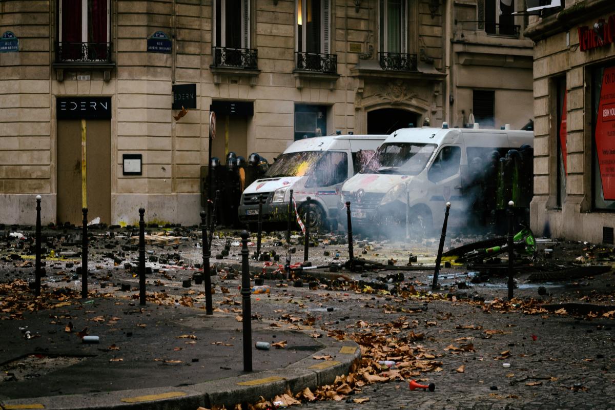 Affrontements avec la police