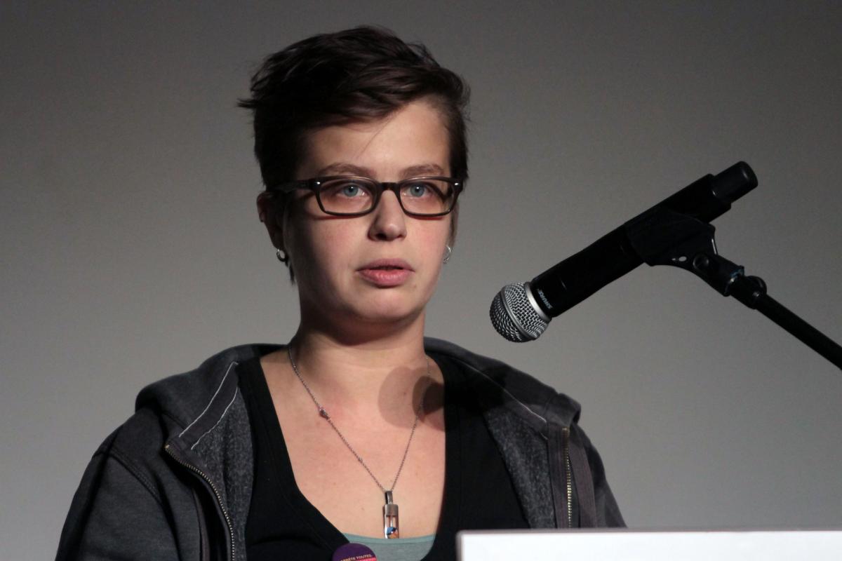 Manon Tertrain-Bloch Salariée de la bibliothèque nationale